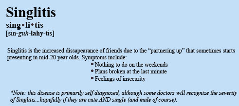 singlitis