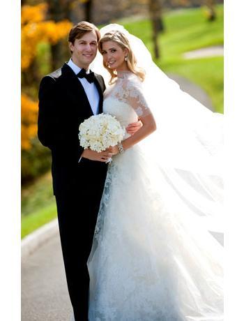 Celebrity-Wedding-Dresses-ivanka-trump