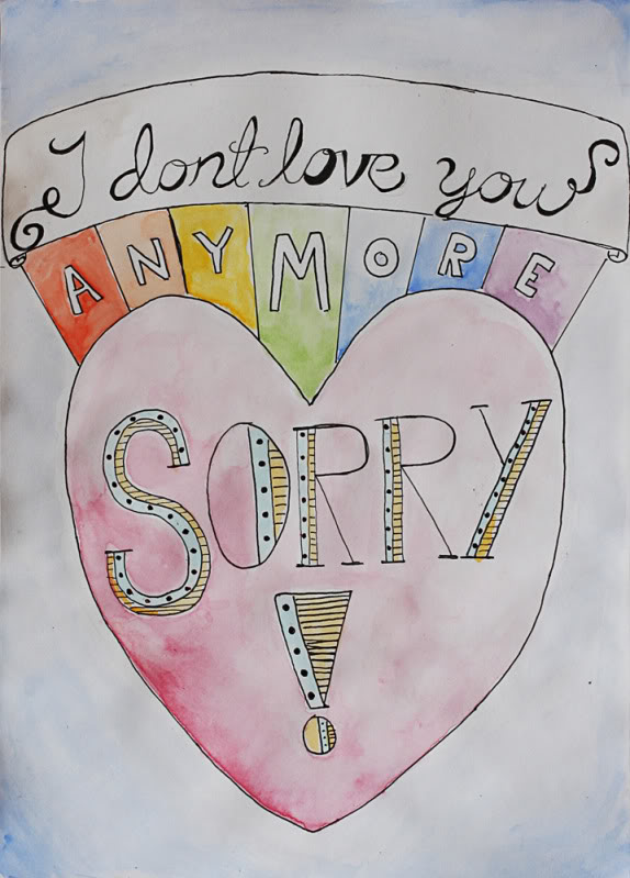 At least he's being honest/say's he's sorry. Points for polite!