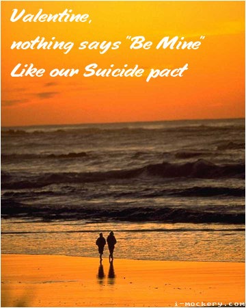 This is actually quite romantic....Not. No...Never